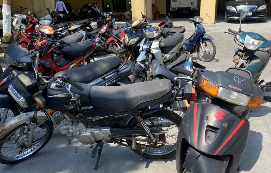 Công an huyện An Lão: Thông báo tìm chủ sở hữu 42 phương tiện vi phạm hành chính về TTATGT (lần 2)